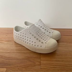 Native Kid’s Shoes Jefferson Child White C8